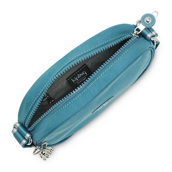 Kipling Gema Crossbodytassen Turquoise | België 2050WN